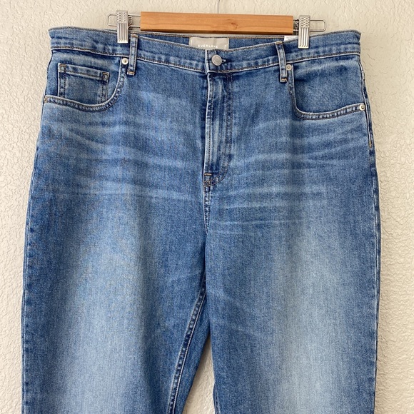EVERLANE NWOT Cheeky Jean Straight Crop Size 33 - Picture 3 of 15
